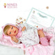 NINES REBORN PINK G 232 37cm NINES D'ONIL NINES D'ONIL